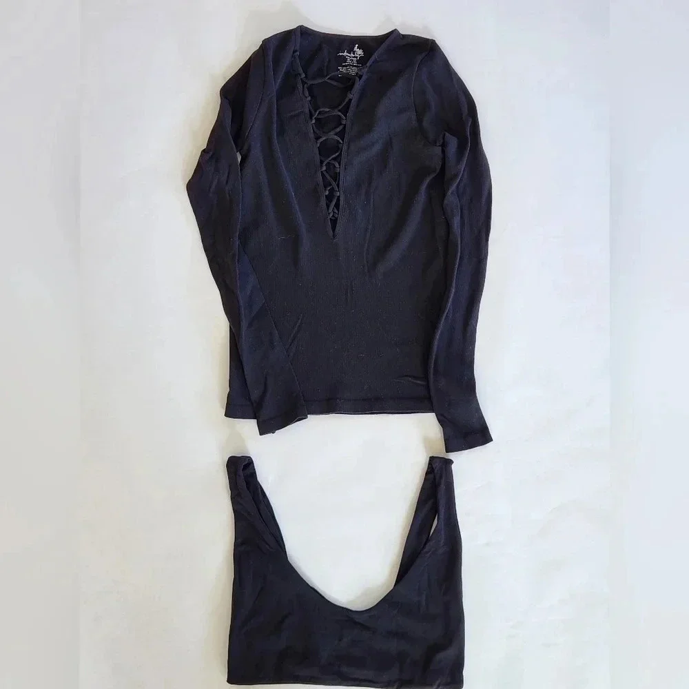 Free People nwot black